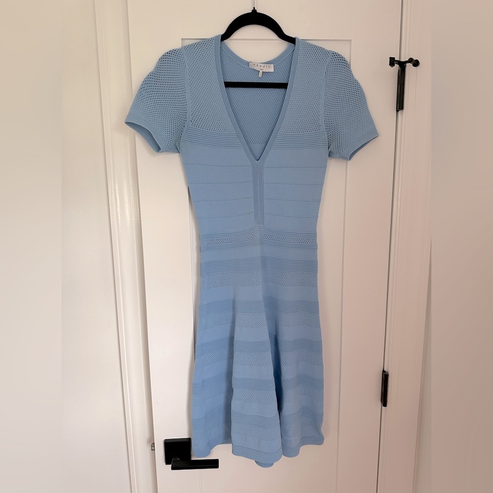 Baby blue Sandro Dress, size 1 (fits size small)